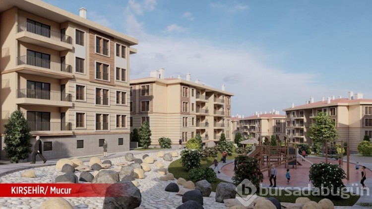 Sosyal konut projesinden ilk görüntüler ortaya çıktı 