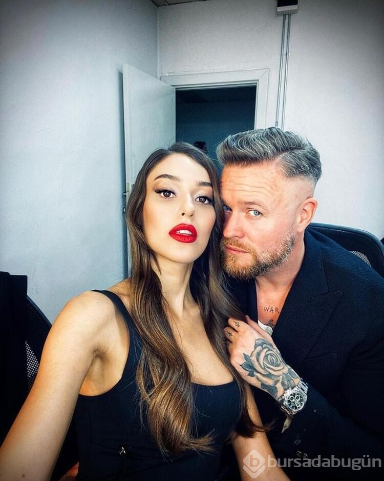 Thor Saevarsson, sevgilisi Dilan Çiçek Deniz'e moral veriyor