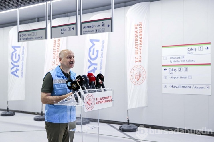 Pendik-Sabiha Gökçen Havalimanı metro hattı açılıyor