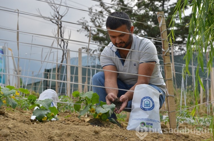Bursa'da atıklar çöpe gitmiyor gübreye dönüşüyor
