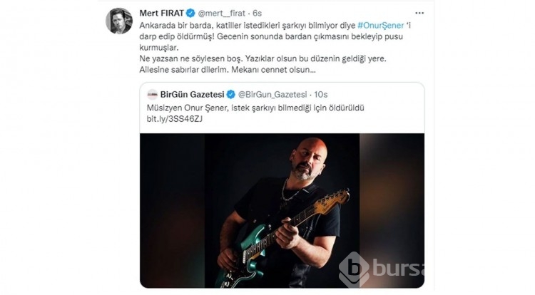 İstek şarkı cinayeti: Ünlü isimlerden tepki yağdı