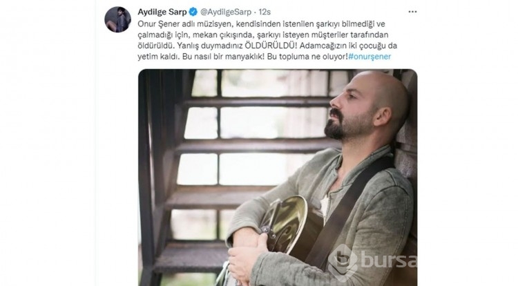 İstek şarkı cinayeti: Ünlü isimlerden tepki yağdı