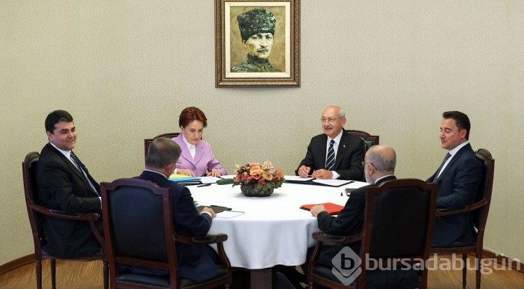 CHP ev sahipliğindeki son 'altılı masa' toplantısında sunulan kritik teklif ortaya çıktı