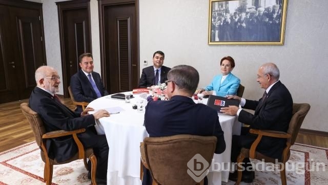 CHP ev sahipliğindeki son 'altılı masa' toplantısında sunulan kritik teklif ortaya çıktı