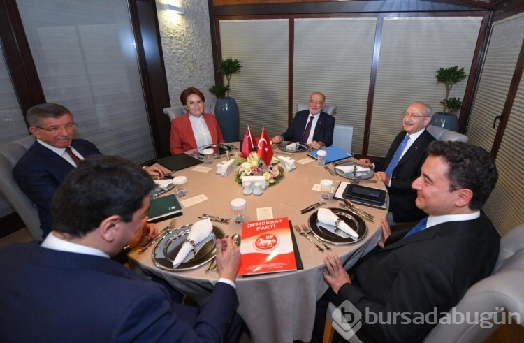 CHP ev sahipliğindeki son 'altılı masa' toplantısında sunulan kritik teklif ortaya çıktı