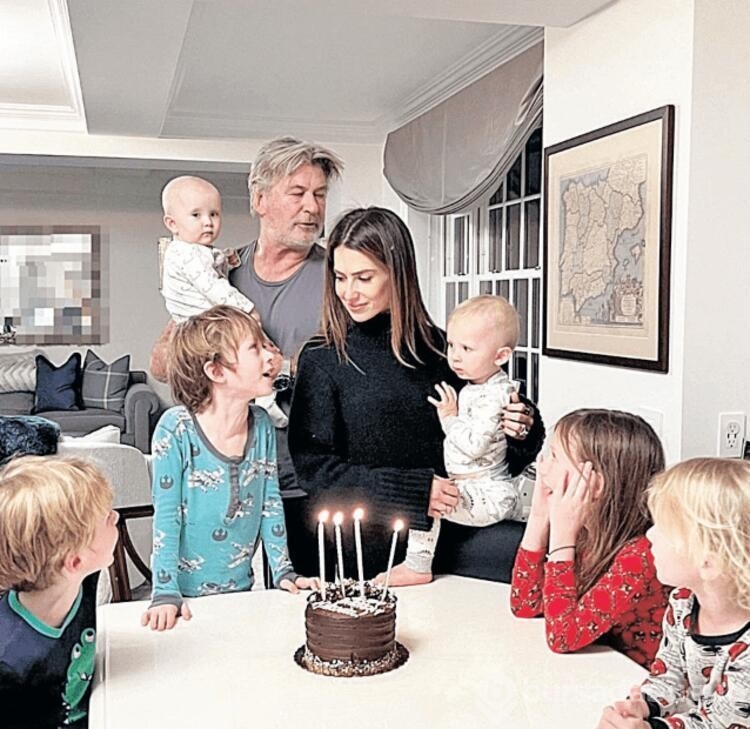 Alec Baldwin ve Hilaria Baldwin'den yeni poz