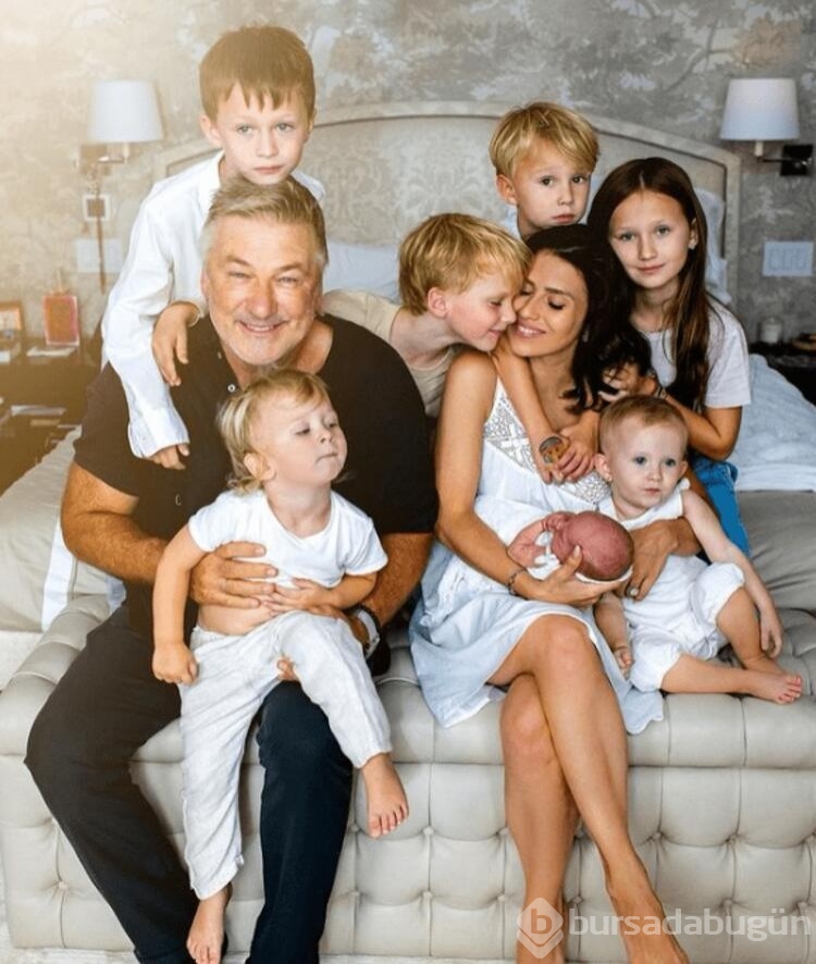 Alec Baldwin ve Hilaria Baldwin'den yeni poz