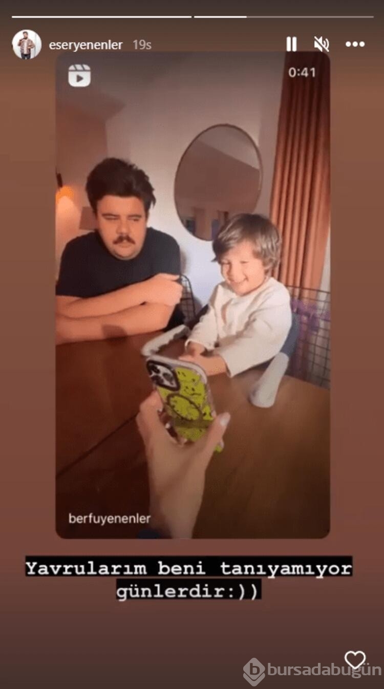 Eser Yenenler'in yeni tarzı!
