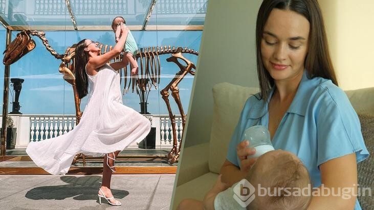 Hande Soral ile oğlu Ali'den yeni kare