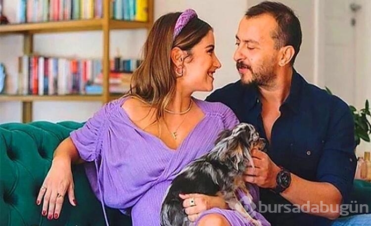 Beş aylık hamile Hazal Kaya'dan göbek dekolteli tercih
