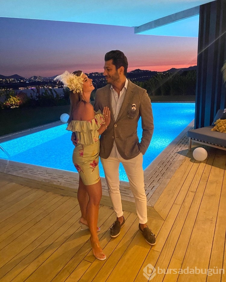 Bedri Güntay'dan eşi Pelin Karahan'a: Benim çiçeğim sen hep gül!
