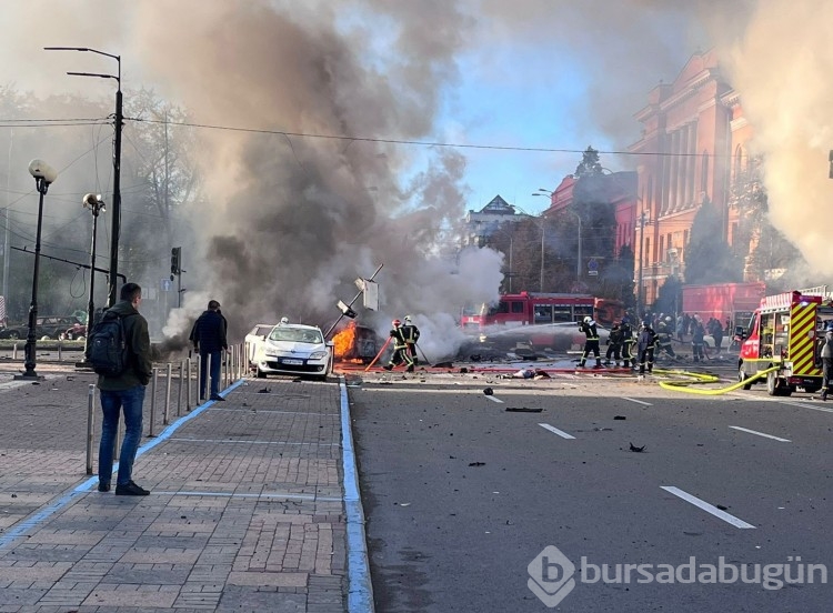 Ukrayna'da birçok kent vuruluyor! Dehşete düşüren kareler