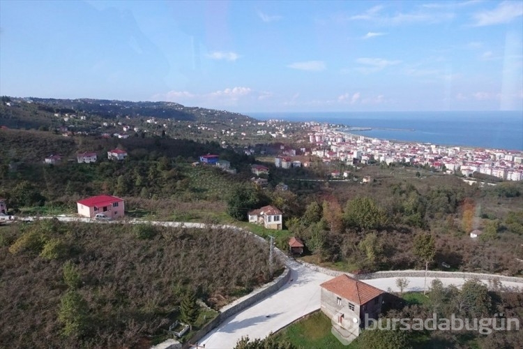 Karadeniz'in en uzun teleferiğinde doğaya yolculuk