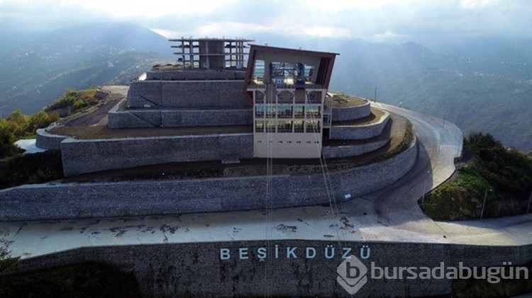 Karadeniz'in en uzun teleferiğinde doğaya yolculuk