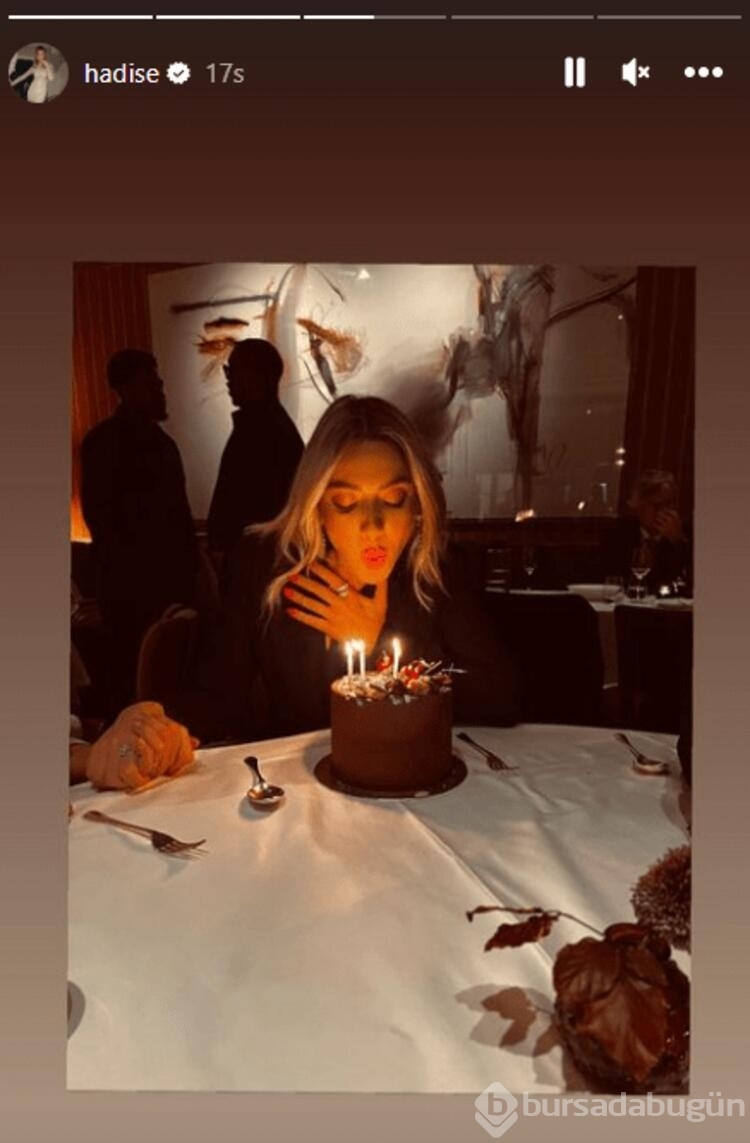 Hadise'ye erken doğum günü
