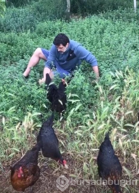 Burak Hakkı'nın çiftlik hayatı
