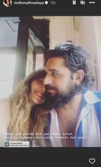 Meltem Yılmazkaya'dan aşk paylaşımı
