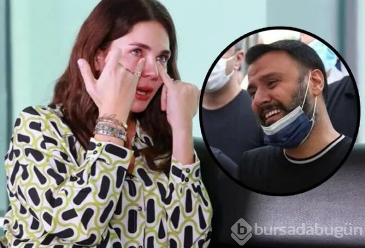 Buse Varol eşi Alişan'ın zor zamanlarını anlatırken ağladı!
