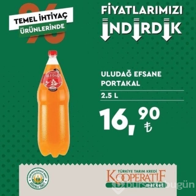 Tarım Kredi Kooperatif marketinde büyük indirim!