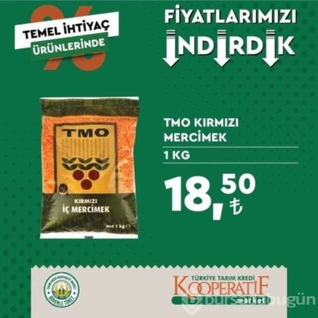 Tarım Kredi Kooperatif marketinde büyük indirim!