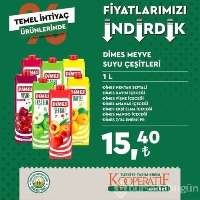Tarım Kredi Kooperatif marketinde büyük indirim!