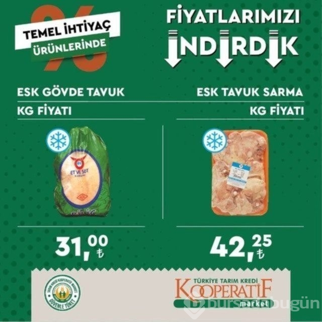 Tarım Kredi Kooperatif marketinde büyük indirim!