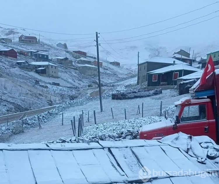 Kar yağışı yüksek kesimlerde etkili oluyor
