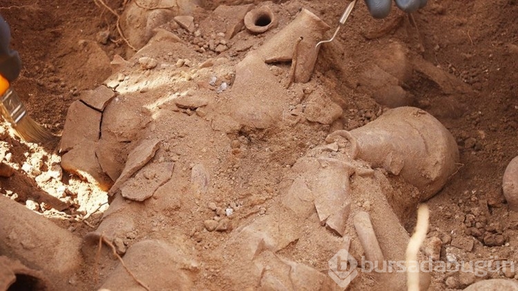 Antiocheia Antik Kenti'nde Roma dönemine ait odalar ve sunu kapları bulundu
