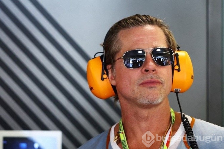 Brad Pitt'ten canlı yayında Formula 1 muhabirine kötü muamele