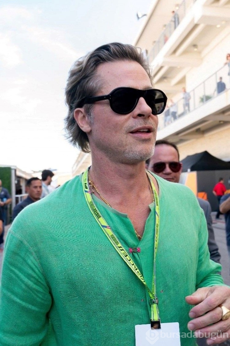 Brad Pitt'ten canlı yayında Formula 1 muhabirine kötü muamele