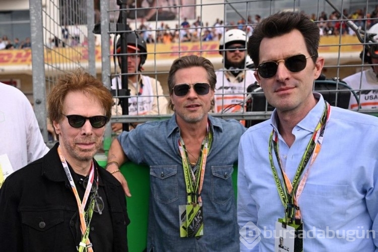 Brad Pitt'ten canlı yayında Formula 1 muhabirine kötü muamele