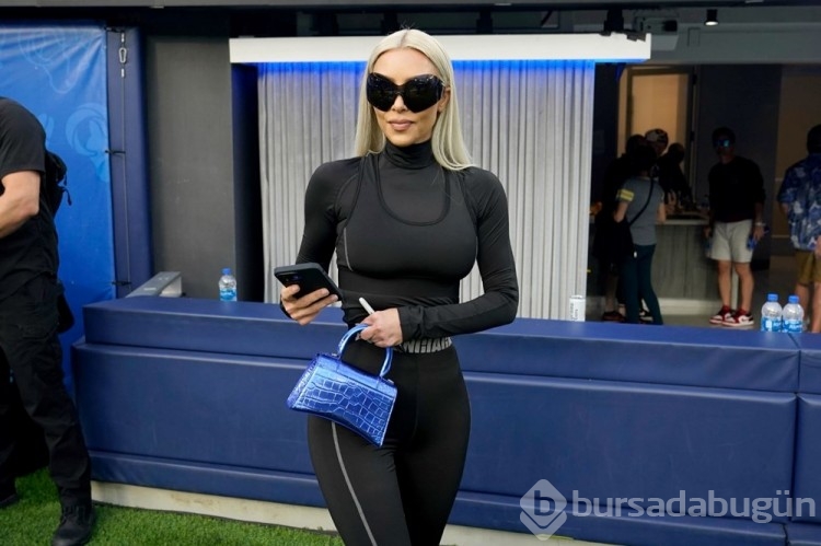 Kim Kardashian'ın özel jette korku dolu anları