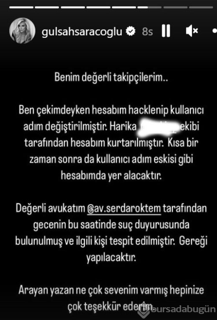 Gülşah Saraçoğlu'na büyük şok!