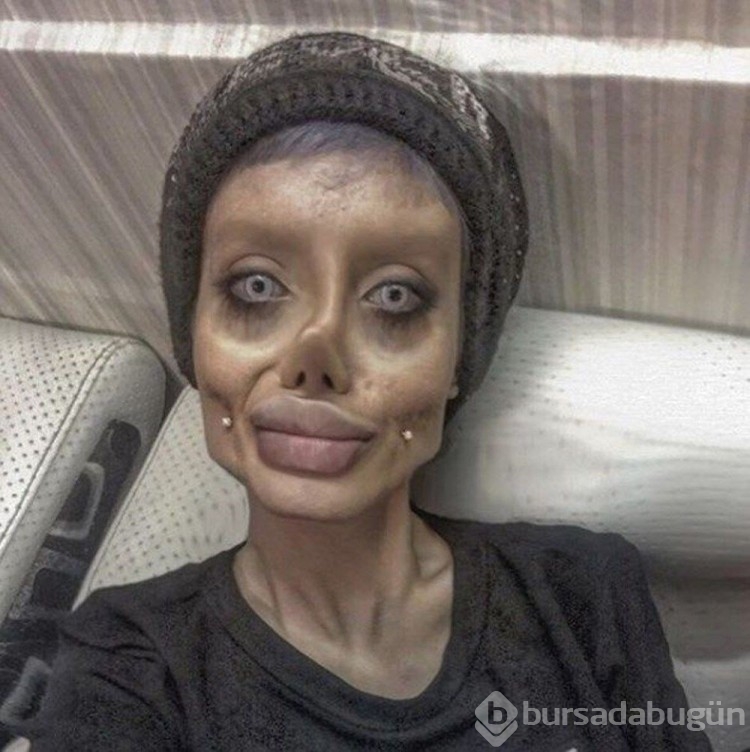 Zombi Angelina adıyla tanınan Sahar Tabar hiç estetik ameliyatı yaptırmadığını söyledi