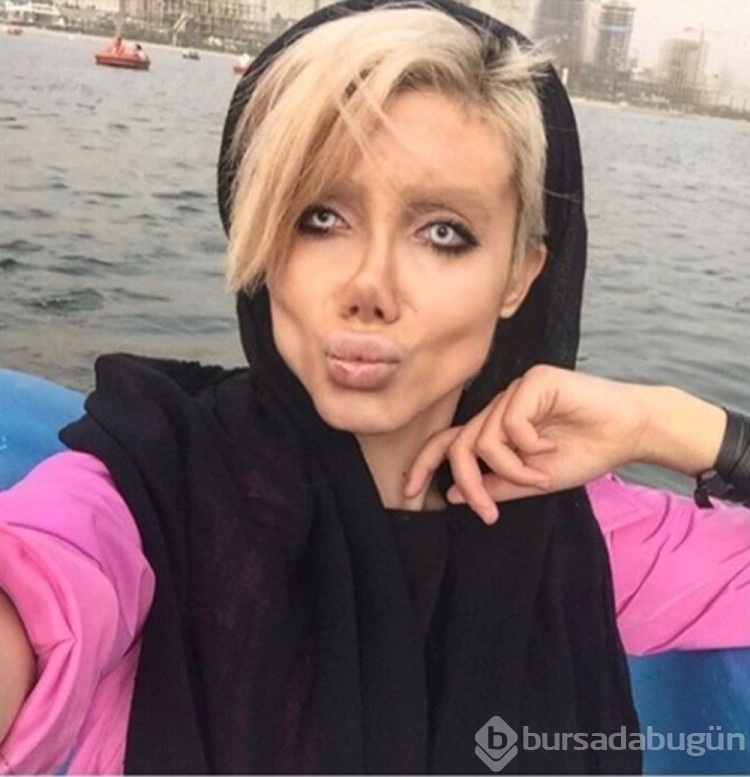 Zombi Angelina adıyla tanınan Sahar Tabar hiç estetik ameliyatı yaptırmadığını söyledi