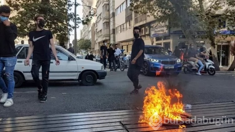 Mahsa Amini'nin ölümünün 40. gününde Tahran'ın birçok bölgesinde gösteriler düzenlendi