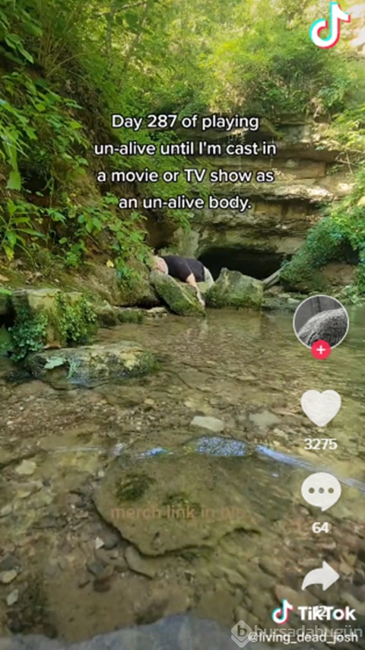 TikTok'ta ölü taklidi yapan adam CSI: Vegas dizisinde ceset rolü kaptı

