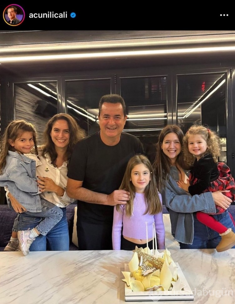 Acun Ilıcalı, kızı Melisa'nın doğum gününü kutladı