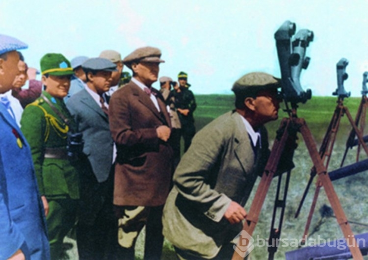 TSK'dan renkli Atatürk fotoğrafları
