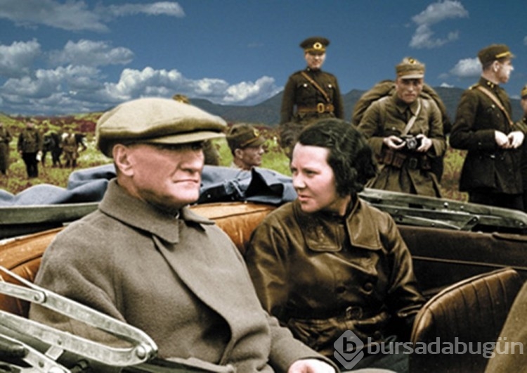 TSK'dan renkli Atatürk fotoğrafları
