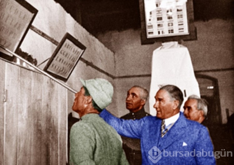 TSK'dan renkli Atatürk fotoğrafları
