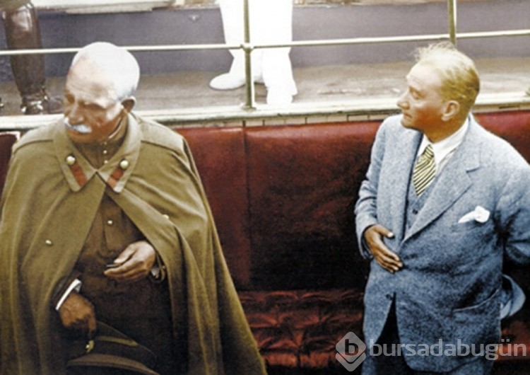 TSK'dan renkli Atatürk fotoğrafları

