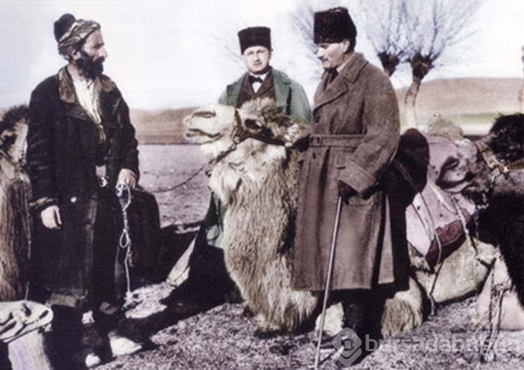 TSK'dan renkli Atatürk fotoğrafları
