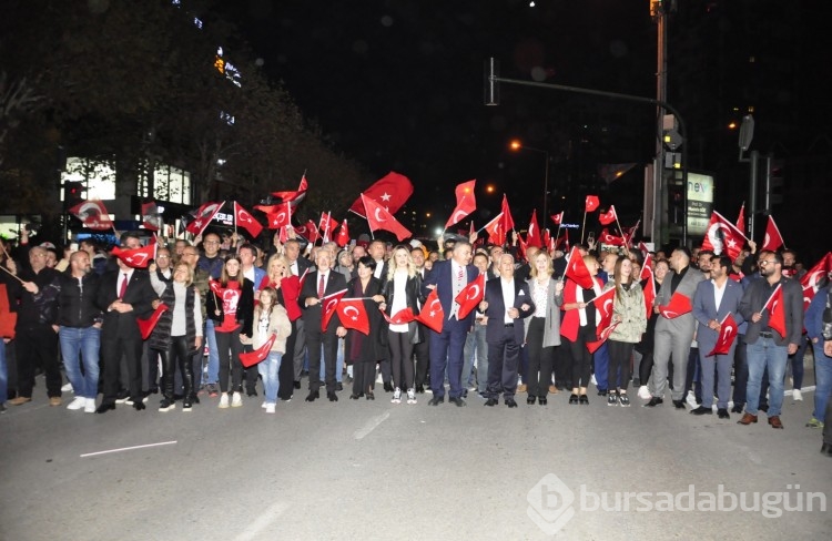 Bursa Nilüfer'de 29 Ekim Cumhuriyet Bayramı coşkuyla kutlandı