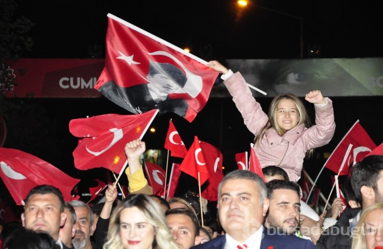 Bursa Nilüfer'de 29 Ekim Cumhuriyet Bayramı coşkuyla kutlandı