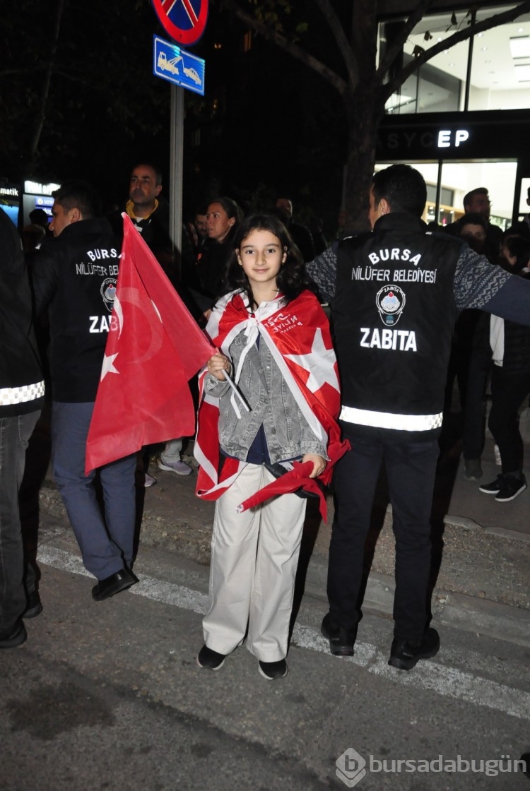 Bursa Nilüfer'de 29 Ekim Cumhuriyet Bayramı coşkuyla kutlandı