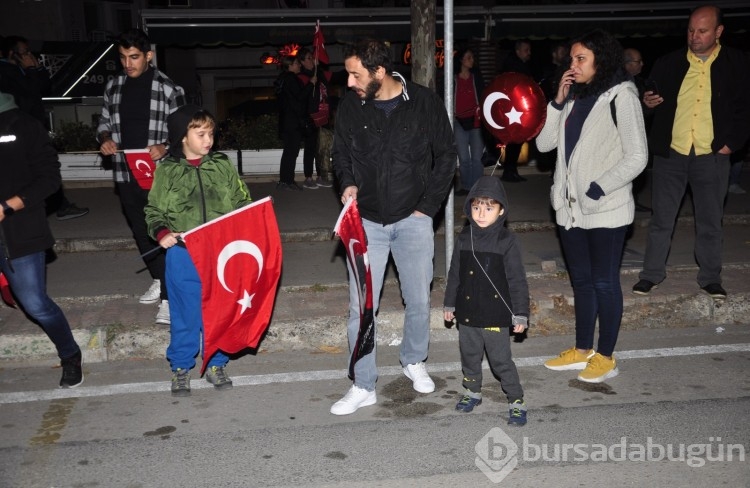 Bursa Nilüfer'de 29 Ekim Cumhuriyet Bayramı coşkuyla kutlandı