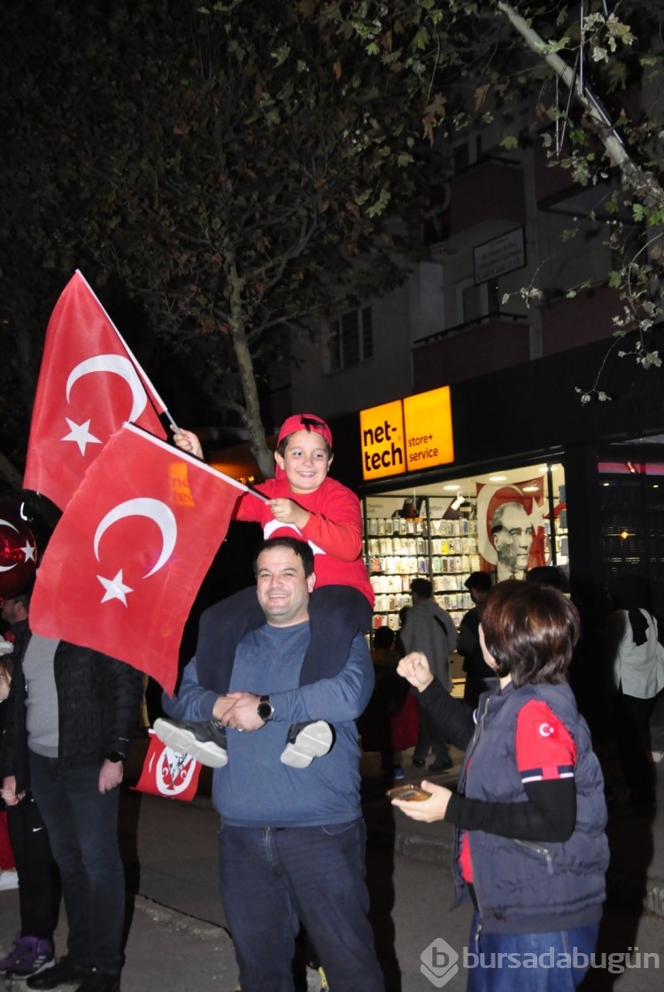 Bursa Nilüfer'de 29 Ekim Cumhuriyet Bayramı coşkuyla kutlandı