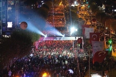 Bursa Nilüfer'de 29 Ekim Cumhuriyet Bayramı coşkuyla kutlandı