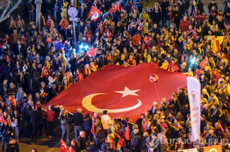Bursa Nilüfer'de 29 Ekim Cumhuriyet Bayramı coşkuyla kutlandı